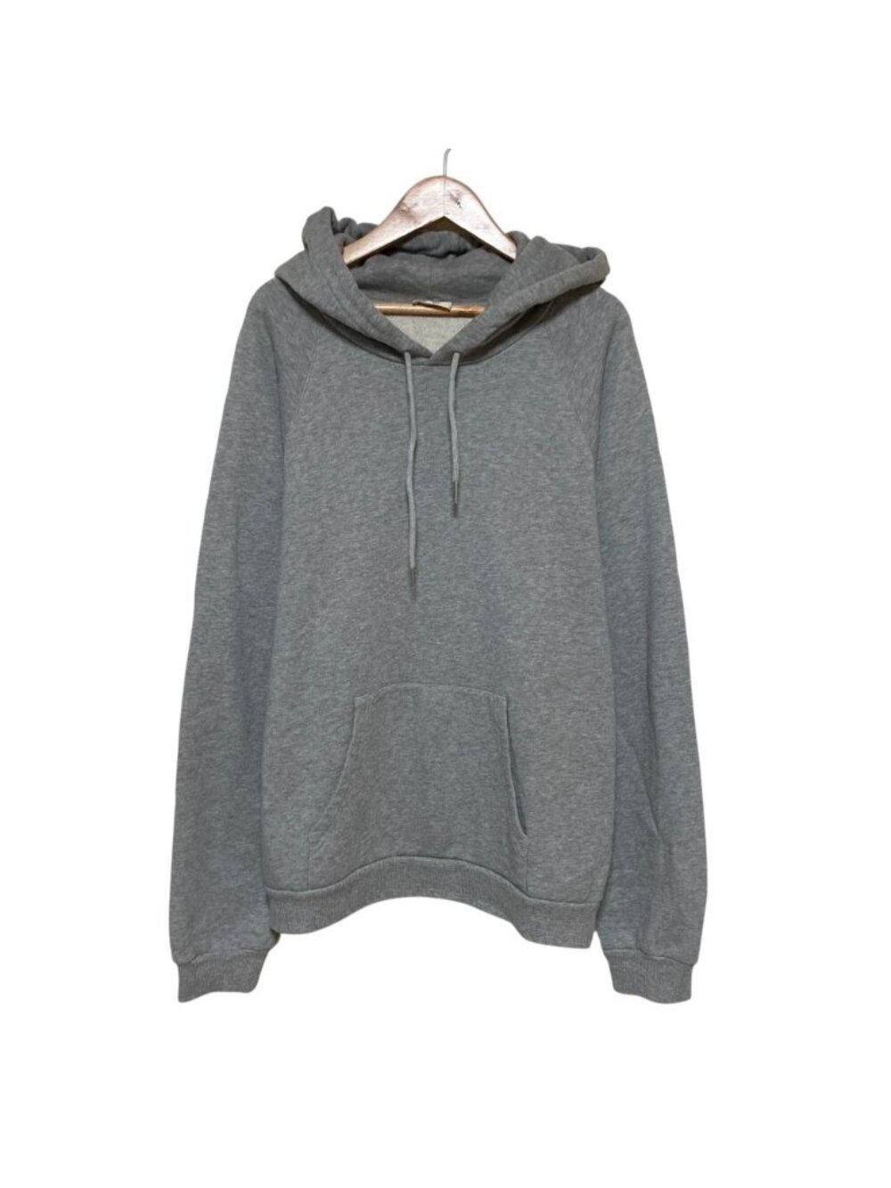 Celine Back Logo Print Pullover Sweatshirt Hoodie Gray